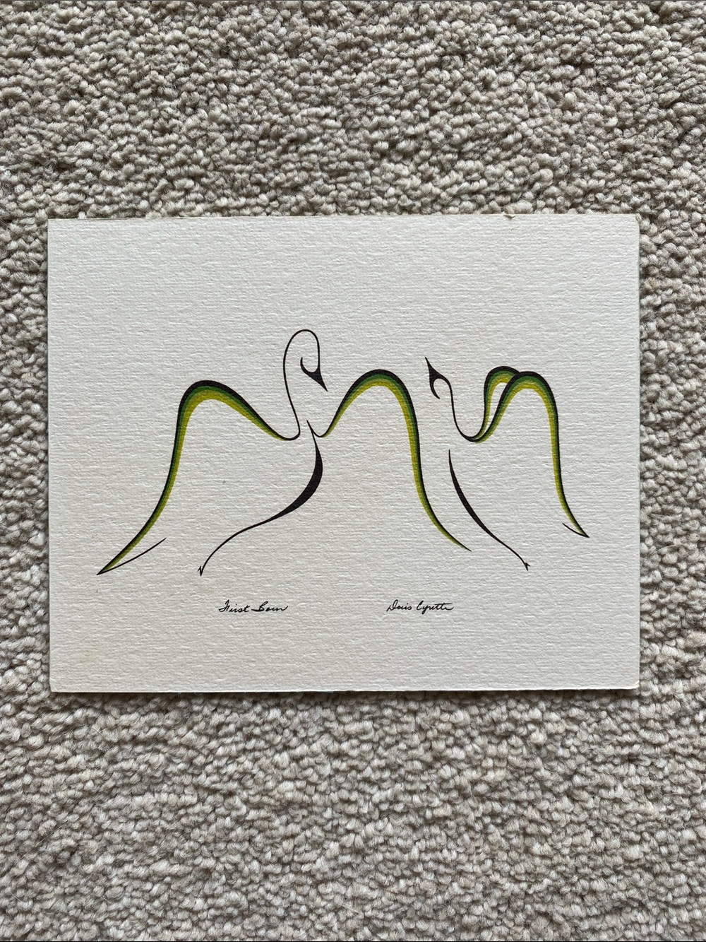 First Born Print by Doris Cyrette